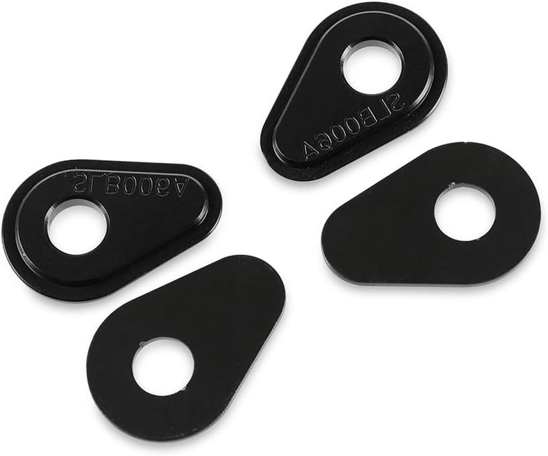 FREAXLL 4 Pcs Black Motorcycle Turn Signal Adapter Spacers for MT09 FZ 09 MT07 2014-2022 Tenere 700 2019-2021 MT-09 Tracer 900 XSR 900 YZFR3 R6 R7 2015 2017 2018 - Image 4